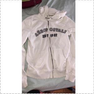 white aero zip up DONT SELL THESE ANYMORE